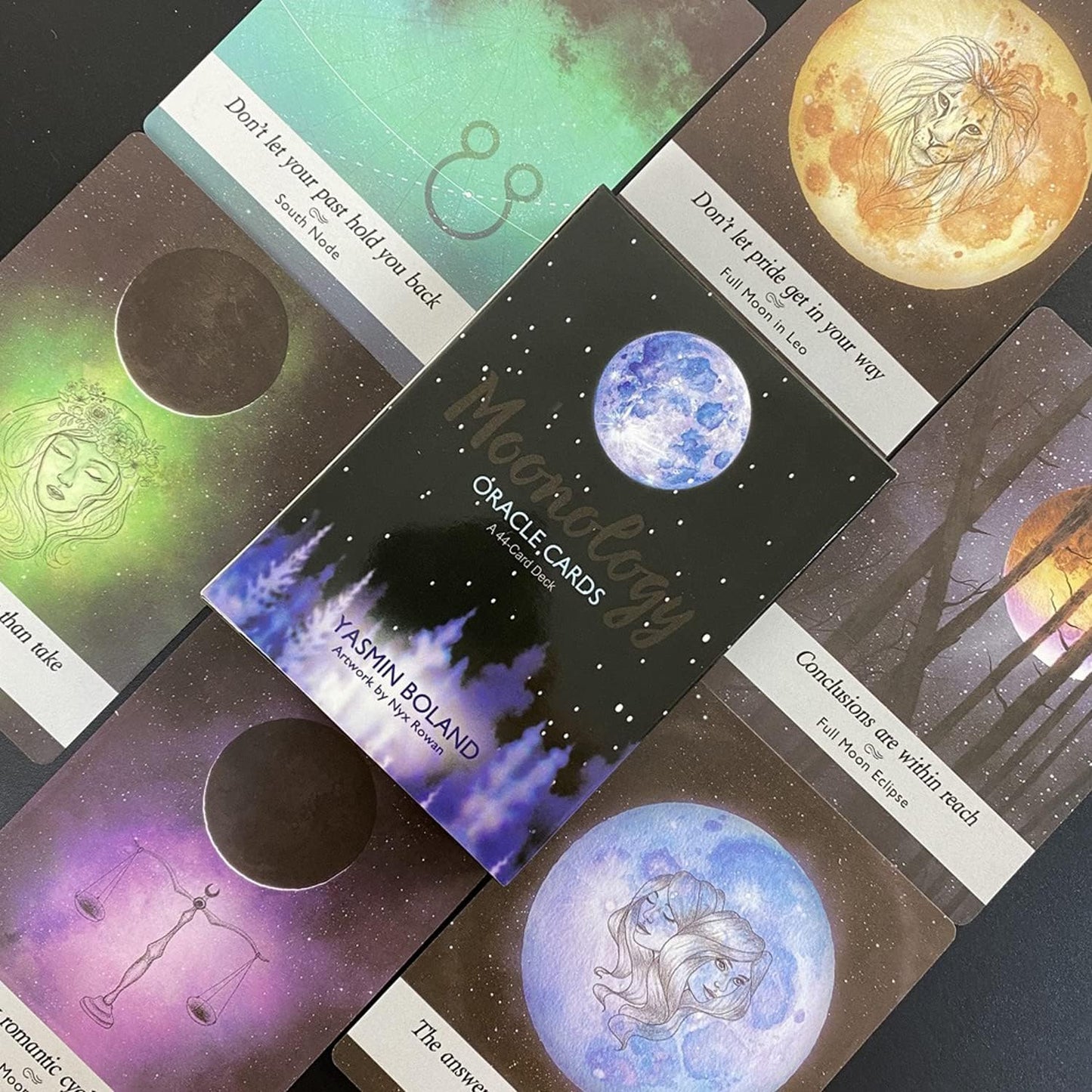 Moonology 44 Cards Deck Oracle with Downloadable PDF Guidebook