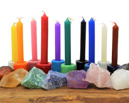 Asst. Chime / Spell Candles 4", Box of 20 (10 Colors)
